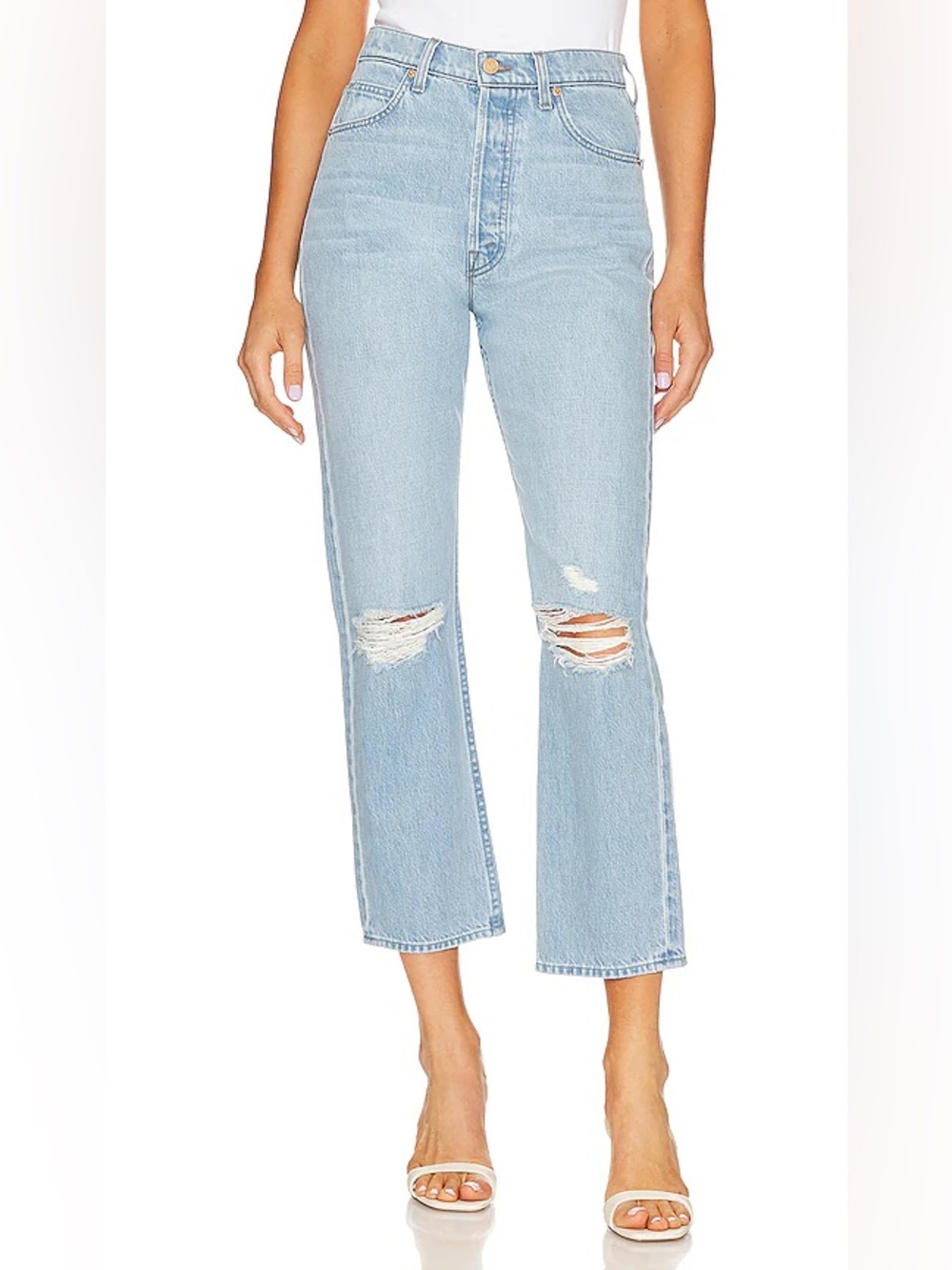 Mother SNACKS! Jeans The Tippy Top Sweet Tooth Ankle Lots of Nibbles, Size 32